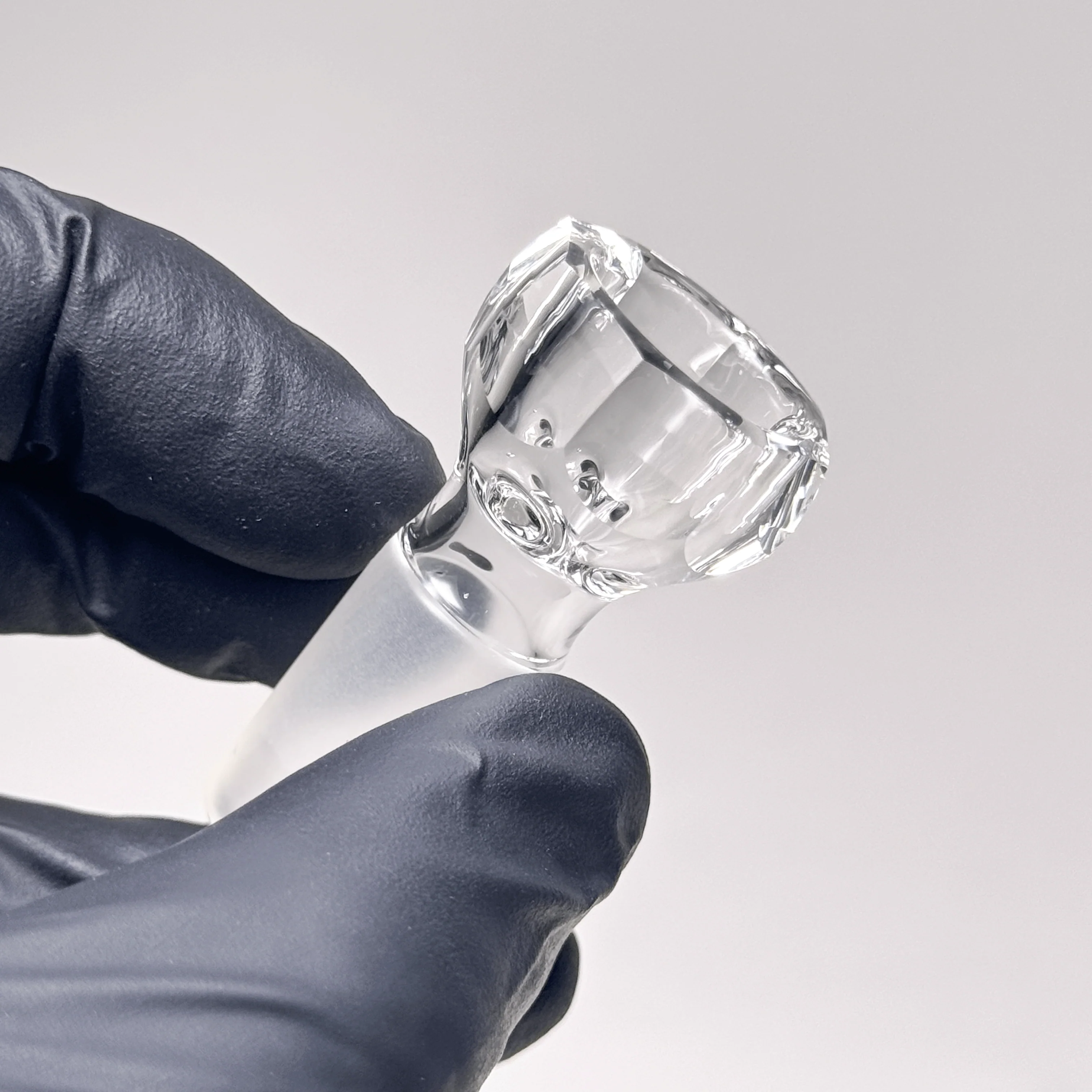 Sovereignty - Faceted Hornless Slide - 14mm - Clear - Image 2