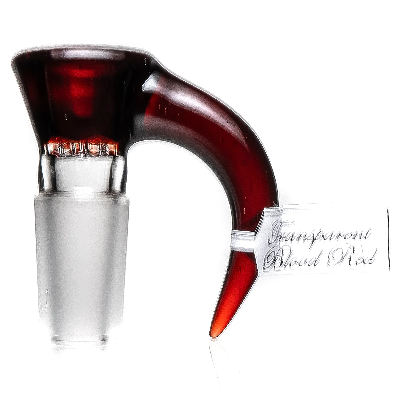 Sovereignty - Full Accent Slide - 18mm - Transparent Blood Red