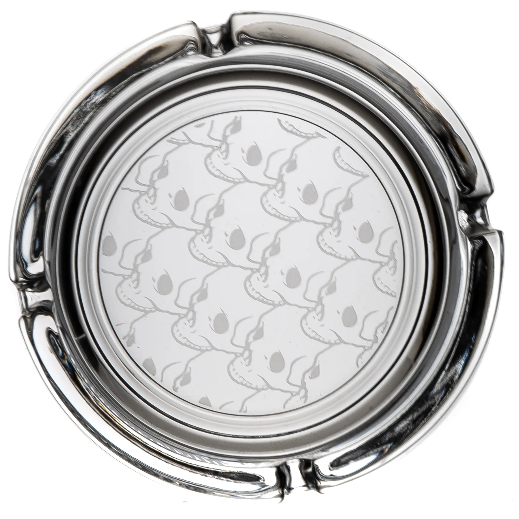 Sovereignty - Glass Ashtray - Bloodshed Skulls