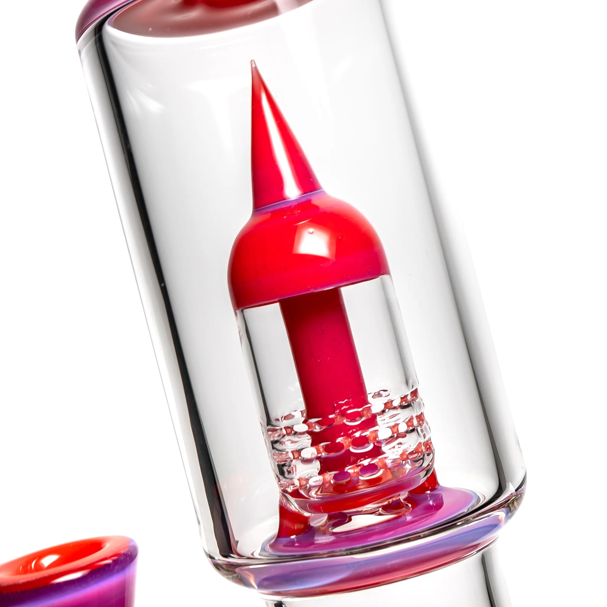 Sovereignty - Mini Grid Dome - Straight Neck - Mini 3 - FA w/ SA - Pink Slyme x Poppy - Image 4