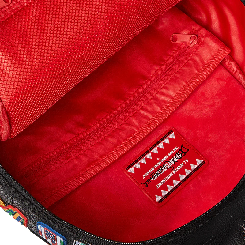 Sprayground - #209 A.I. The 54 (Patches of Africa) Cargo Backpack - Image 5