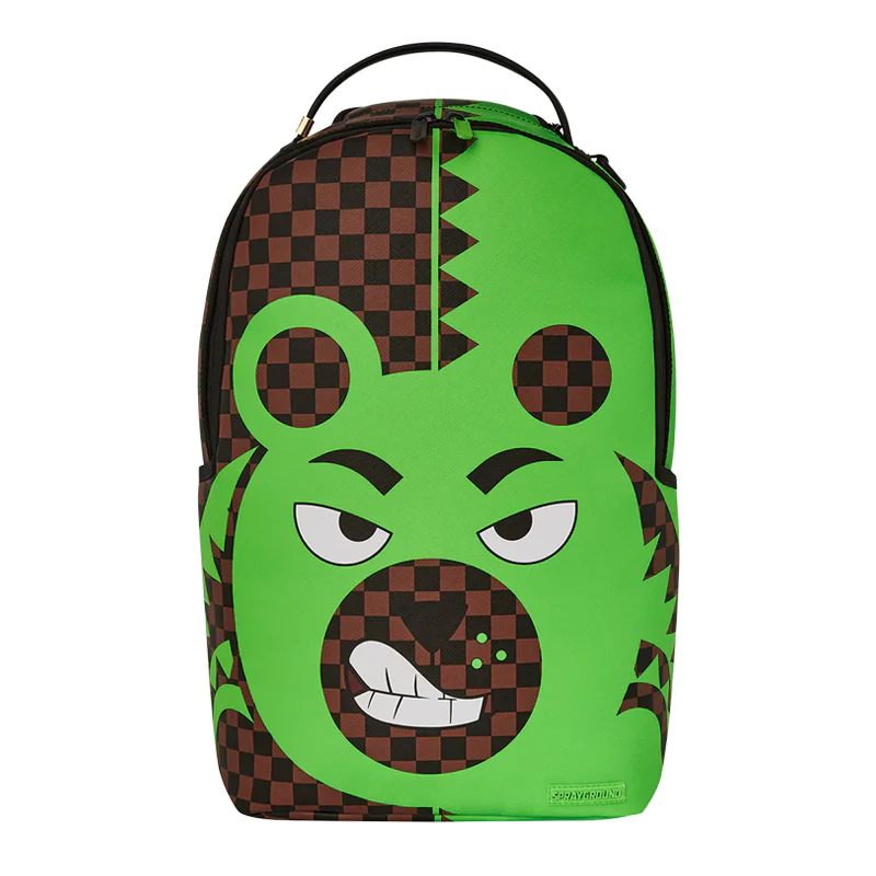 Sprayground - #211 Green Money Bear DLXSV Backpack - Image 2