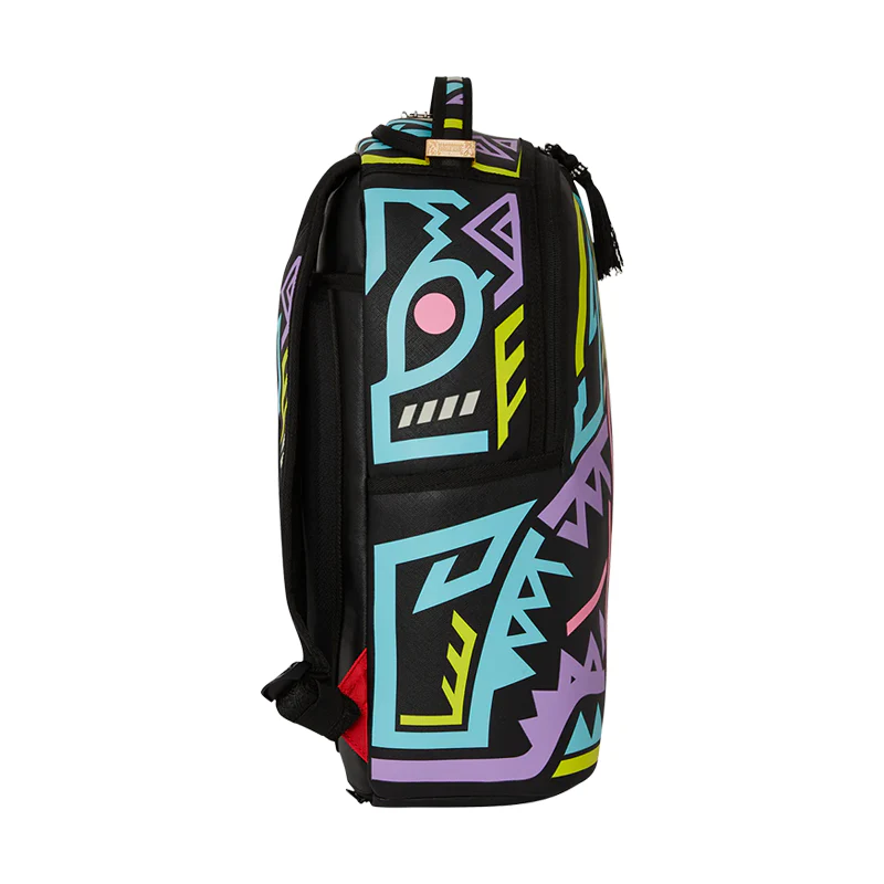 Sprayground - #214 A.I. Path to The Future III Backpack - Sandflower Collab (Glow in The Dark) - Image 4