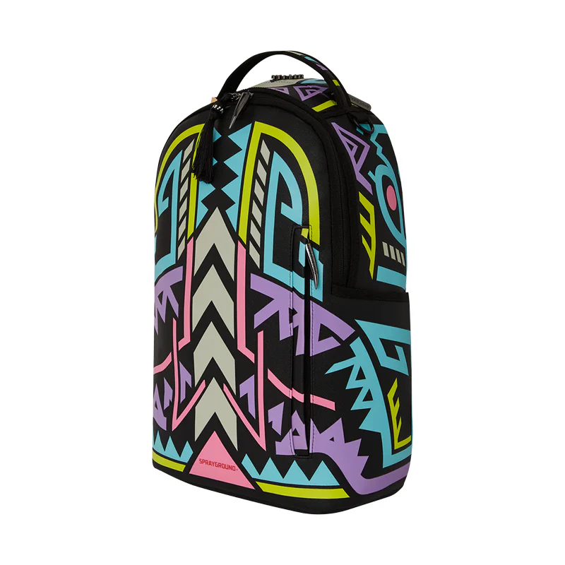 Sprayground - #214 A.I. Path to The Future III Backpack - Sandflower Collab (Glow in The Dark) - Image 5