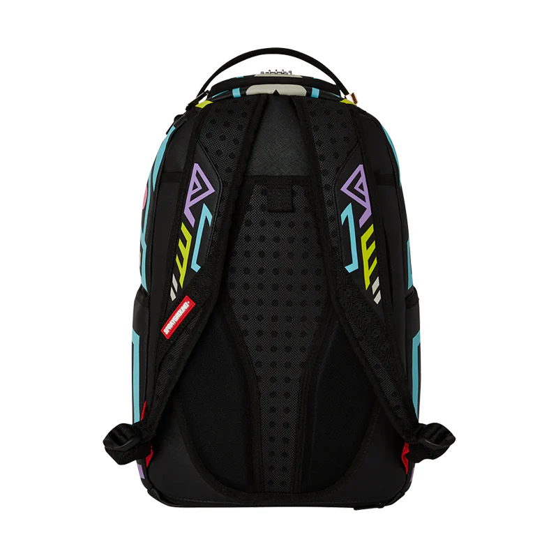 Sprayground - #214 A.I. Path to The Future III Backpack - Sandflower Collab (Glow in The Dark) - Image 6