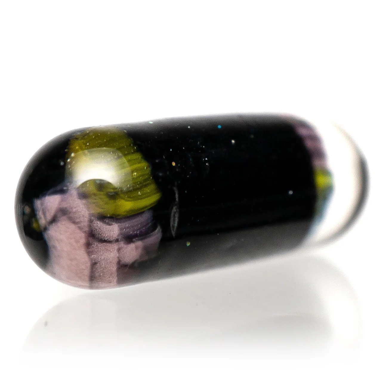 Steve H Glass - Artist Series Pillar - Baby Yoda - Galaxy