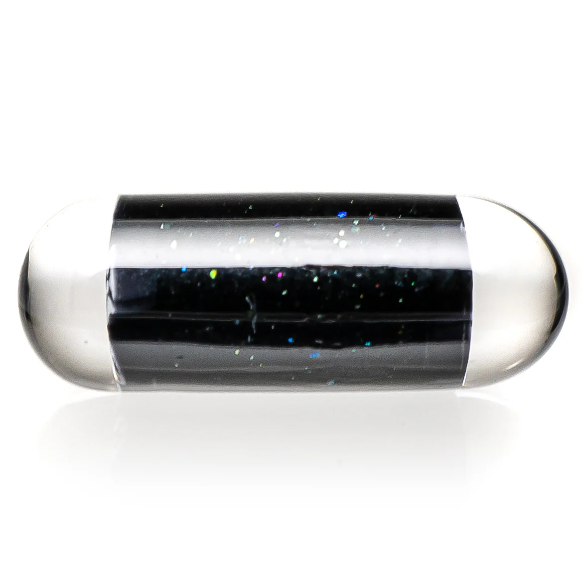 Steve H Glass - Artist Series Pillar - Black & White Monogram - Galaxy - Image 2