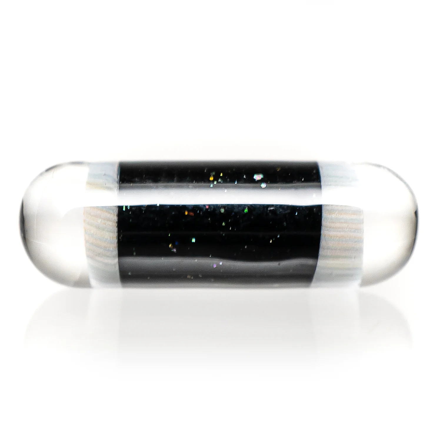 Steve H Glass - Artist Series Pillar - Classic Rainbow Mandala - Galaxy - Image 2