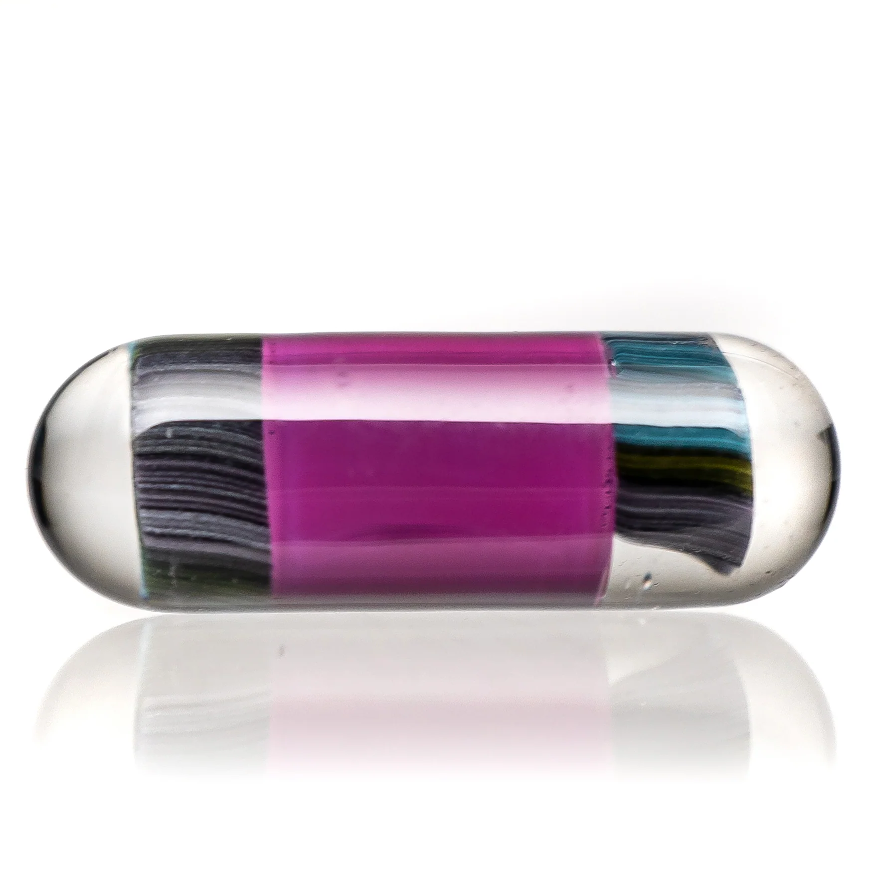 Steve H Glass - Artist Series Pillar - Venusaur - Amethyst - Image 2