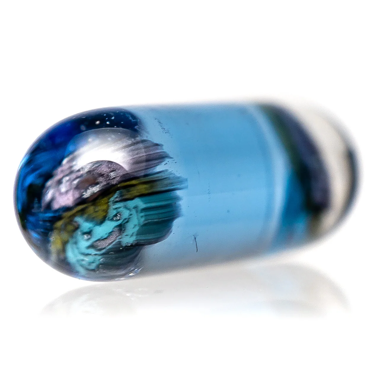 Steve H Glass - Artist Series Pillar - Venusaur - Blue Dream