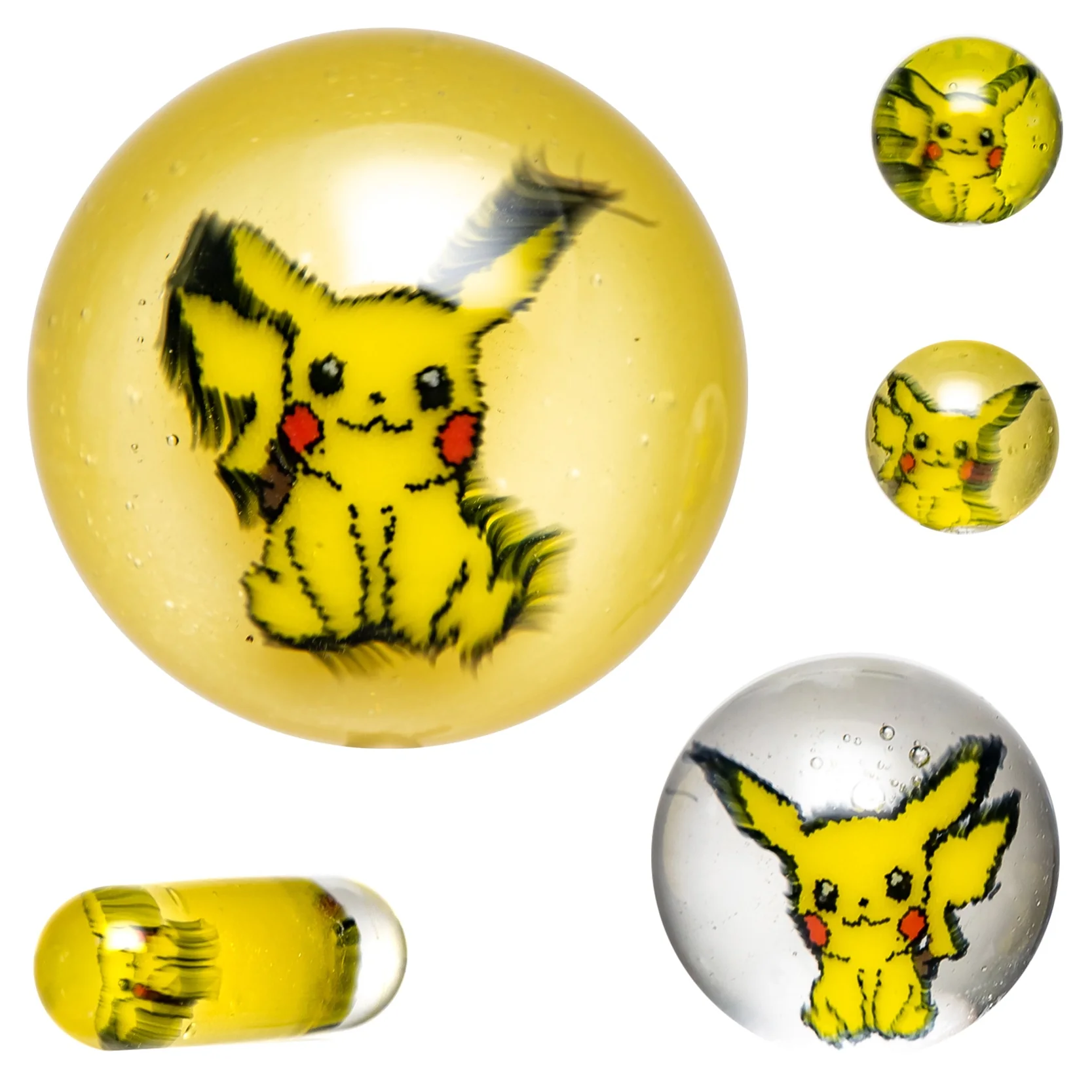 Steve H Glass - Artist Series Slurper Set - 5 Piece - Pikachu - CFL Pastel Serum