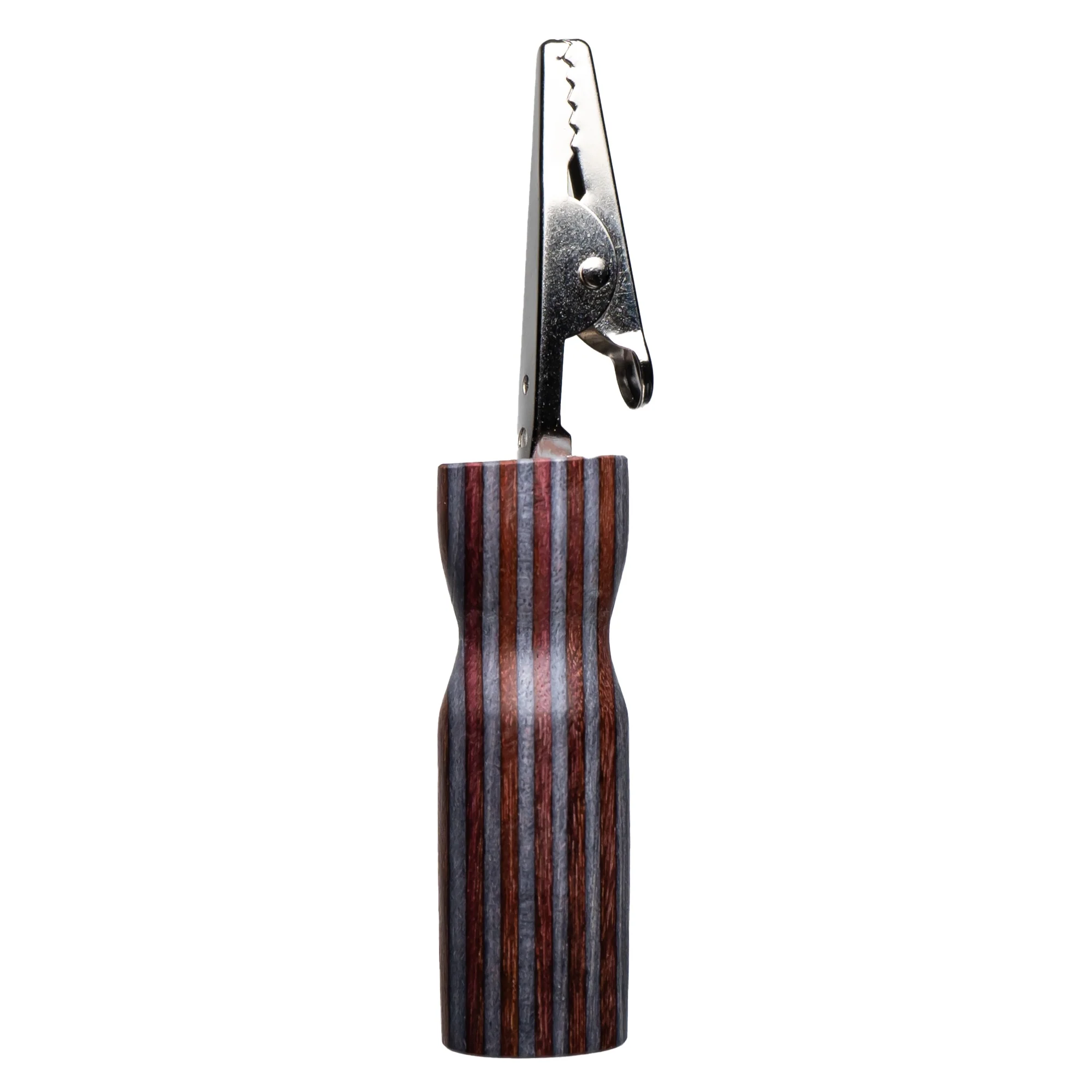 Steve's Dank Pipes - Clip - Maine Sprectra-Birch - Grey & Red