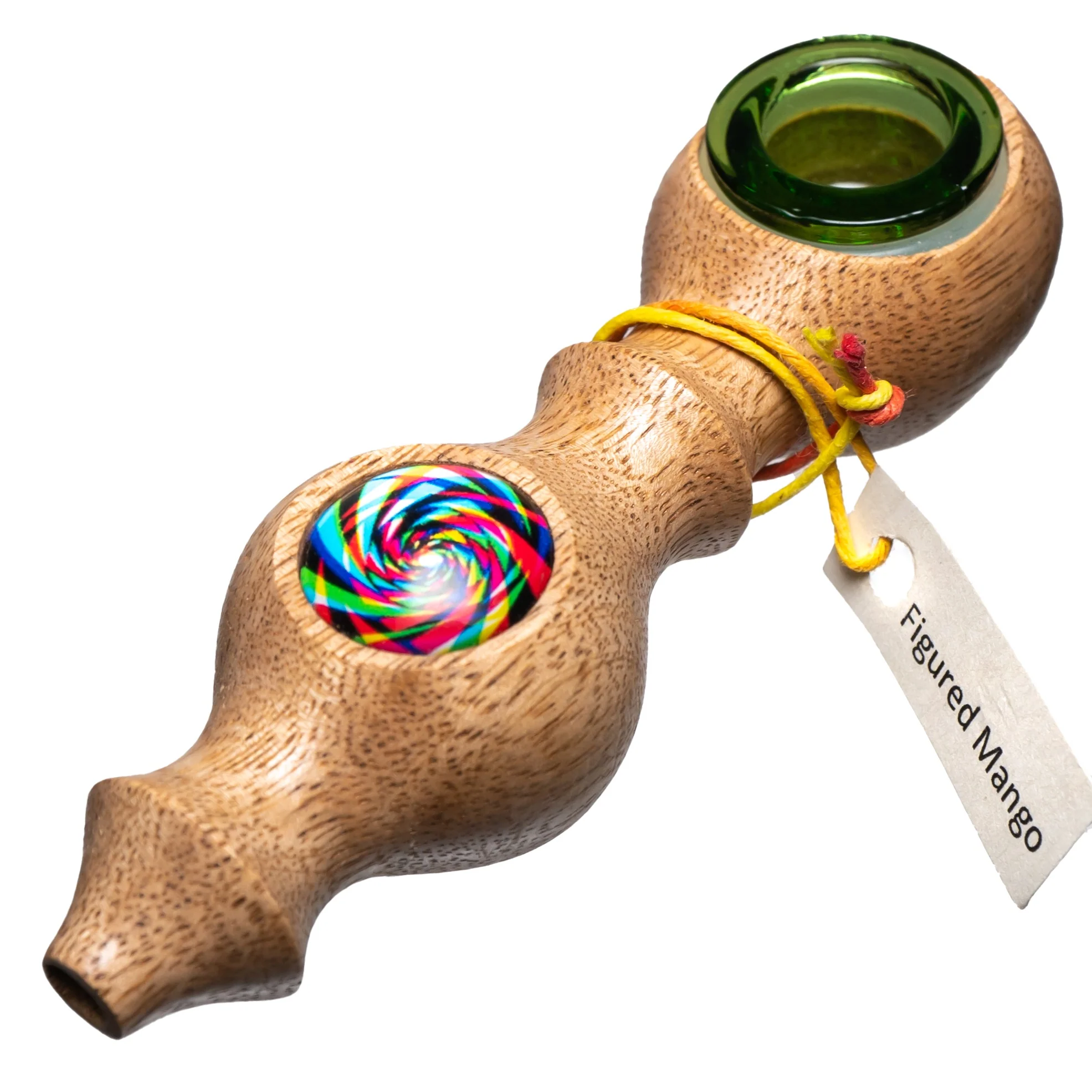 Steve's Dank Pipes - Galaxy - Figured Mango - Rainbow Vortex