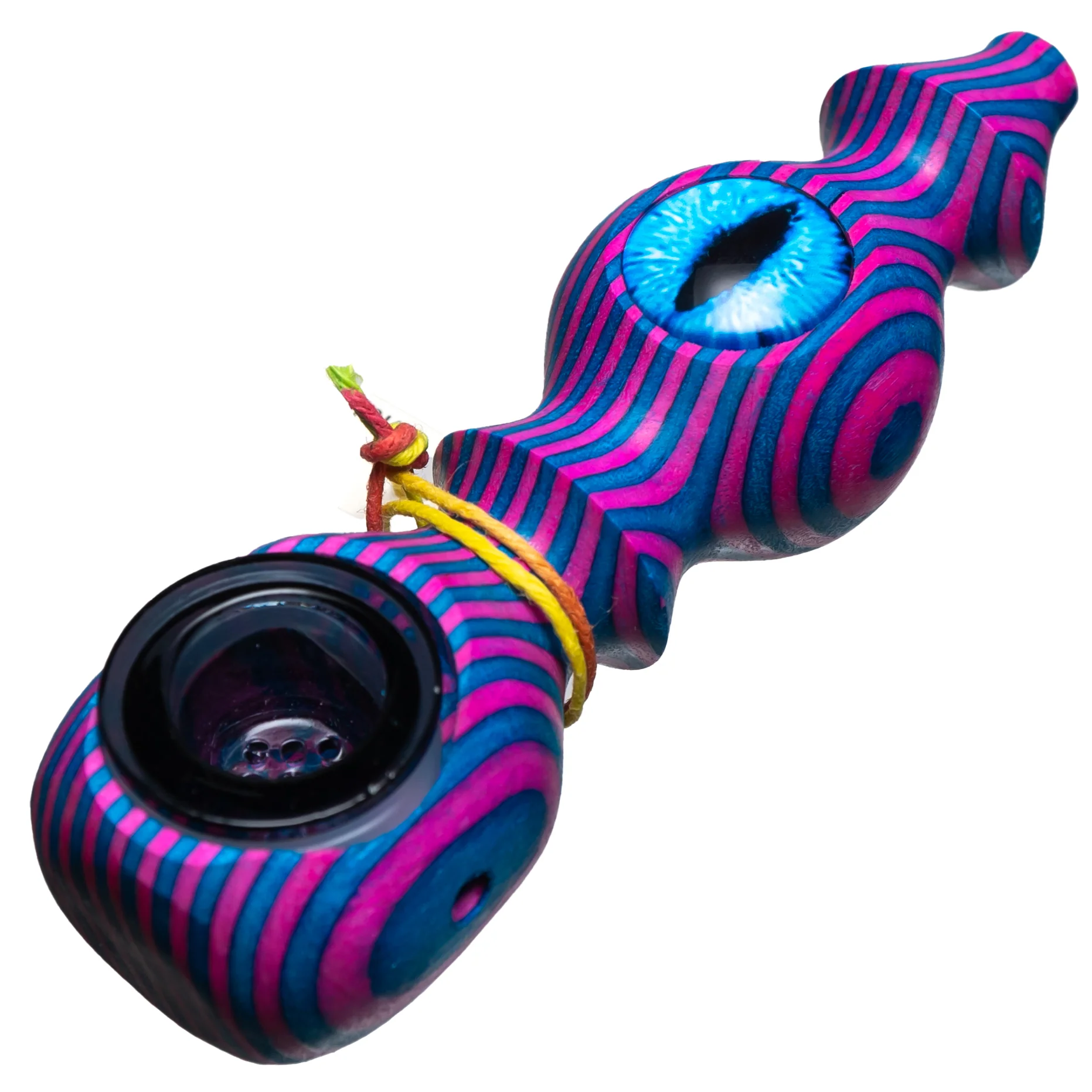 Steve's Dank Pipes - Galaxy - Maine Spectra-Birch - Blue & Pink - Blue Eye - Image 2