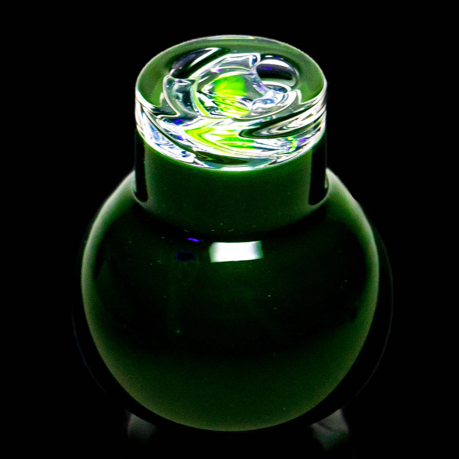 Terroir - 3 Hole Spinner Cap - Evergreen w/ UV Illuminati - Image 3