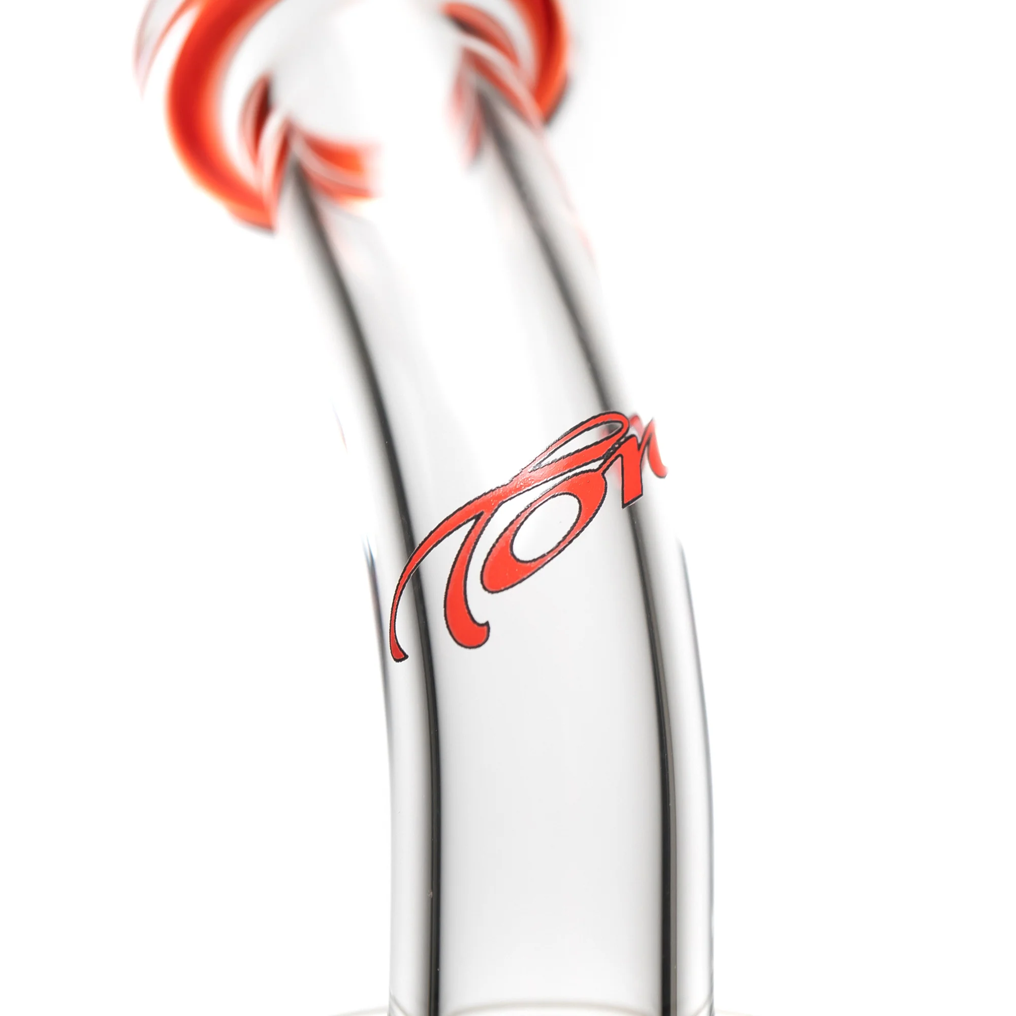 Toro - Double Micro - 7/13 - Pomegranate & White Satin w/ Fire & Earth Wag - Image 5