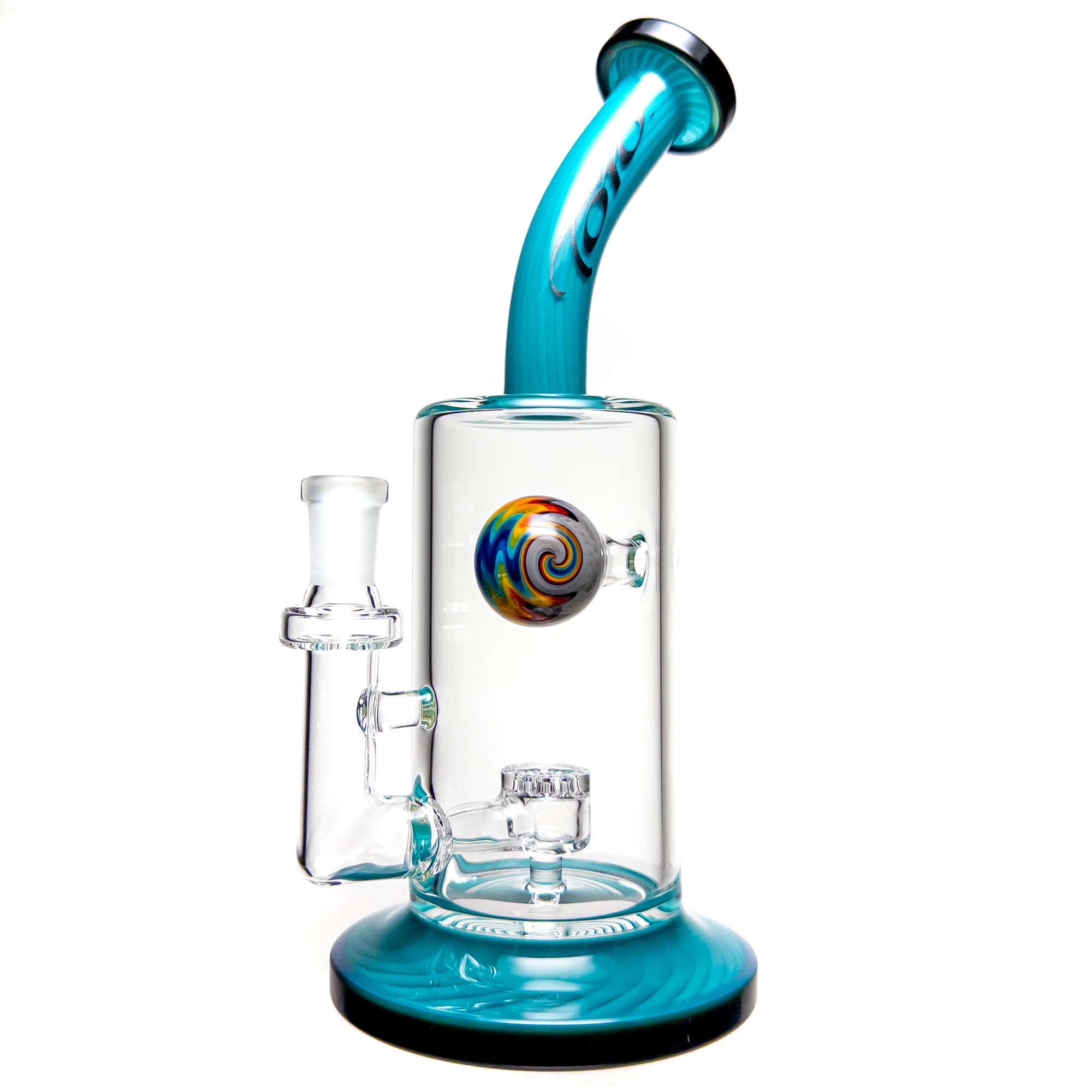Toro - Jet Perc - 10mm - Agua Azul & Black w/ Rainbow Linework