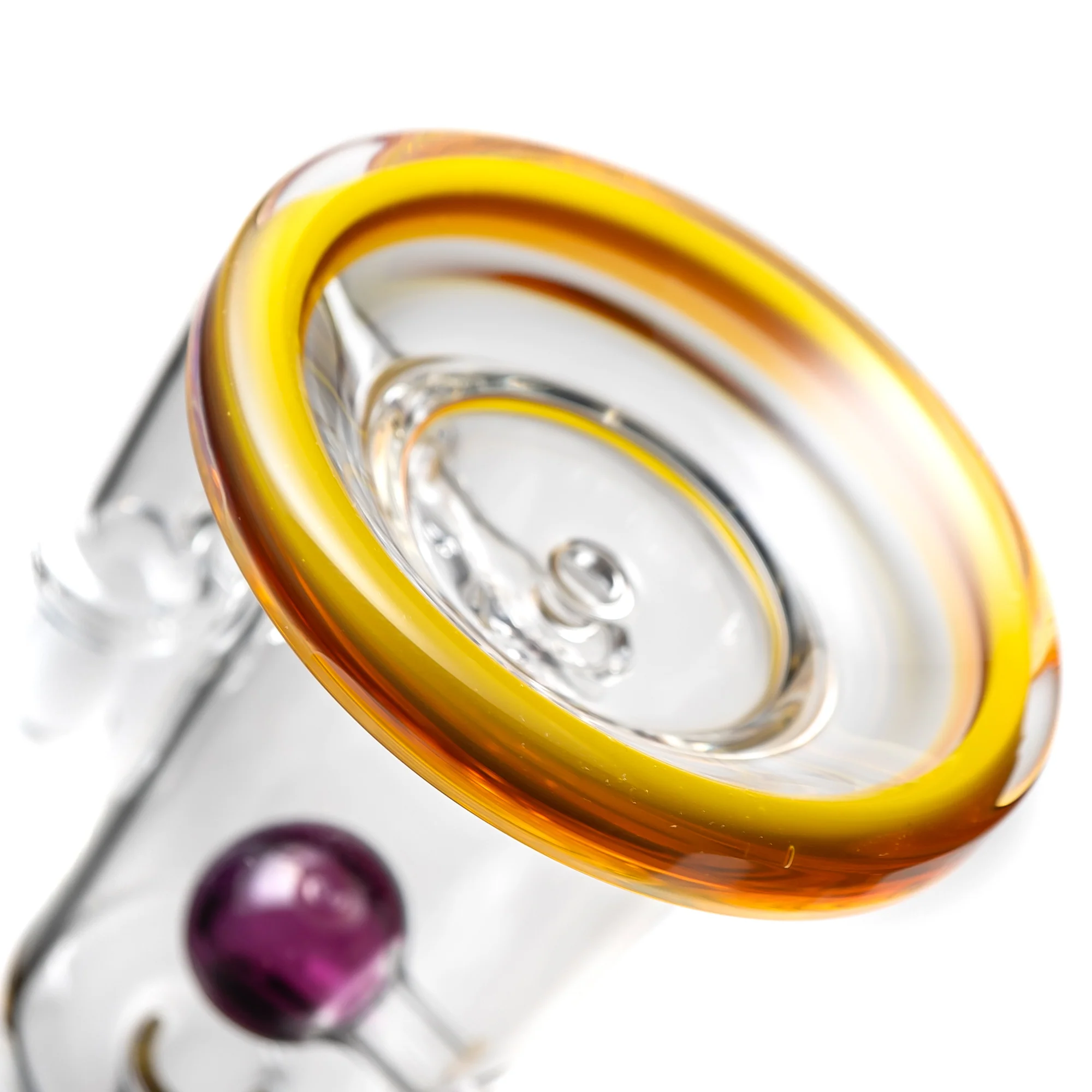 Toro - Jet Perc - 10mm - Amber & Yellow w/ Amethyst - Image 4