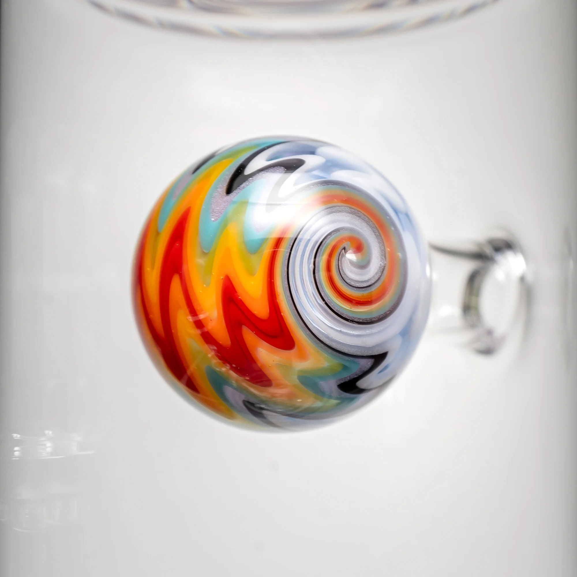 Toro - Jet Perc - 10mm - Purple Satin & Ghost w/ Rainbow Linework - Image 5