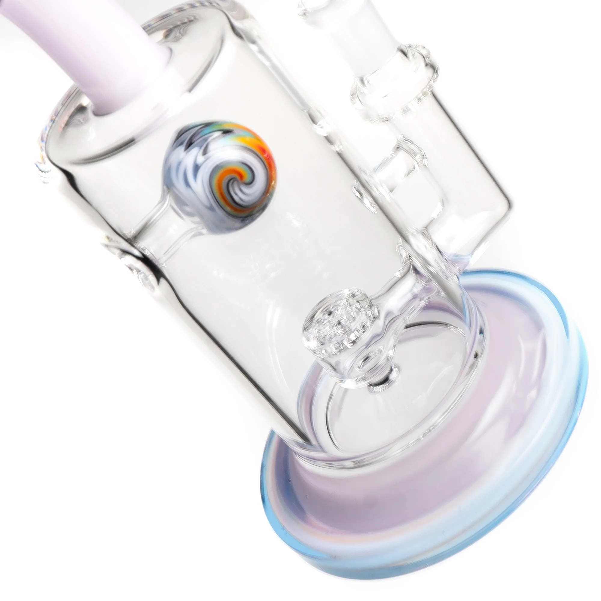 Toro - Jet Perc - 10mm - Purple Satin & Ghost w/ Rainbow Linework - Image 8