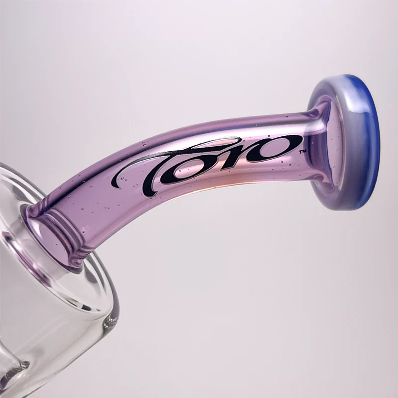 Toro - Jet Perc - 14mm - Pink Slyme, Blue & White w/ Ice Linework - Image 3