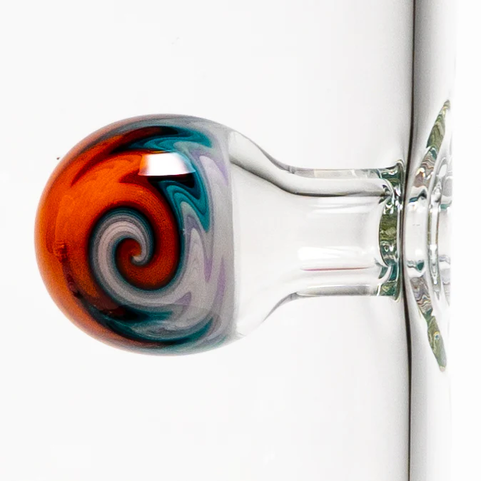 Toro - Jet Perc - Agua Azul & Orange w/ Fire & Ice Linework - Image 7