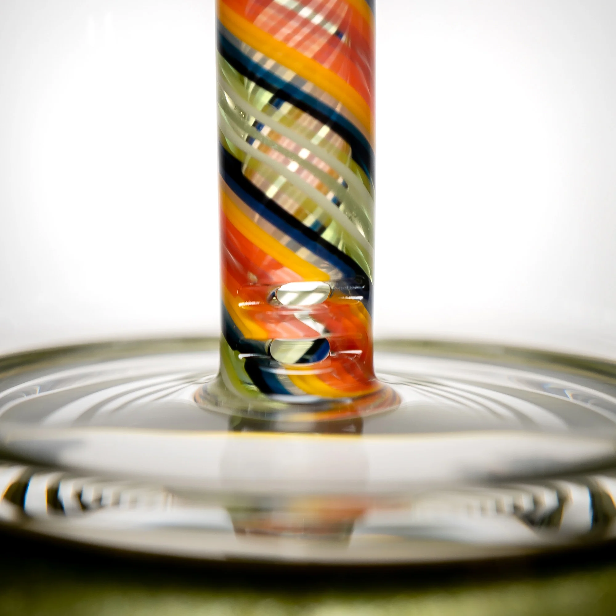 Toro - Macro XL - 10mm - Metal Fleck & Amber w/ Fire & Earth Linework - Image 4