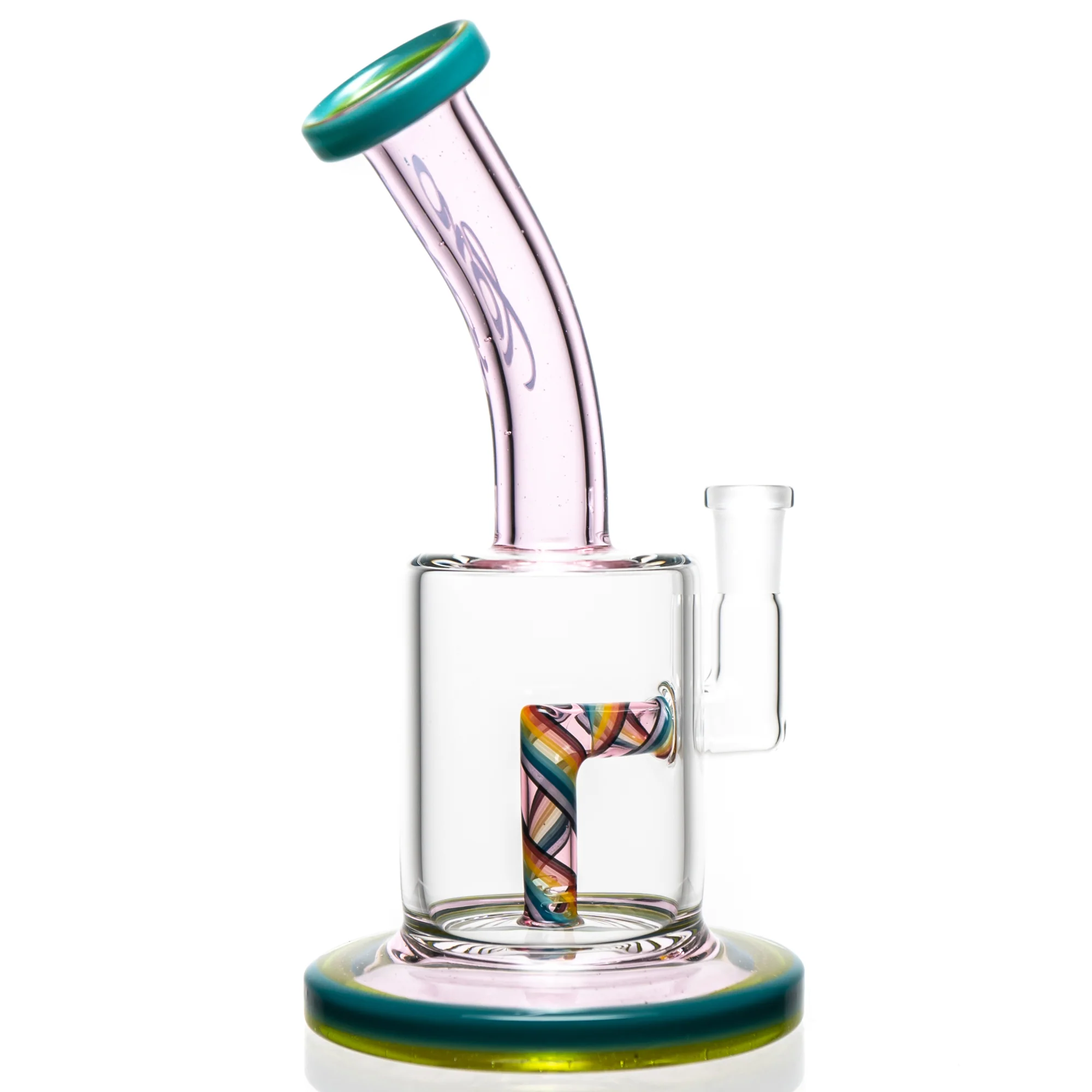 Toro - Macro XL - Agua Azul & Transparent Green w/ Rainbow Linework - Image 2