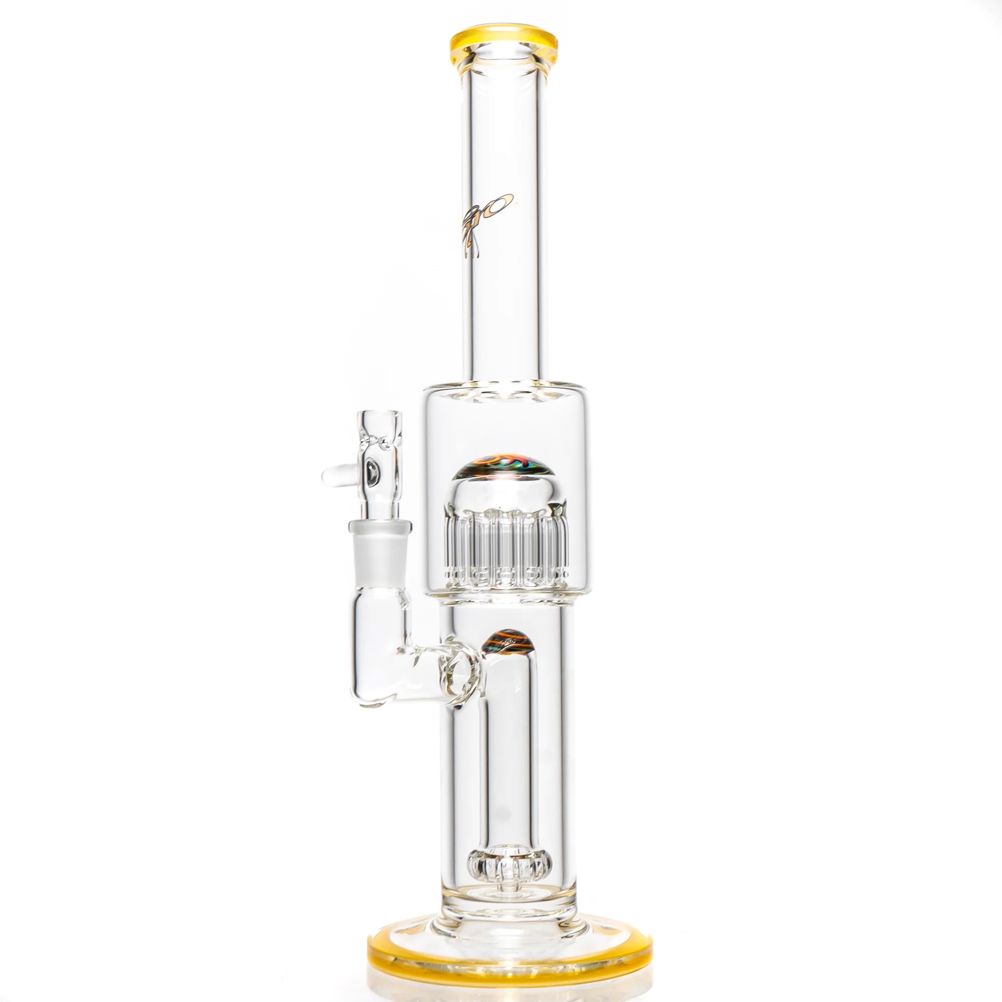 Toro - Mini - Circ/13 - Trans. Orange & White w/ Fire & Earth Reversal