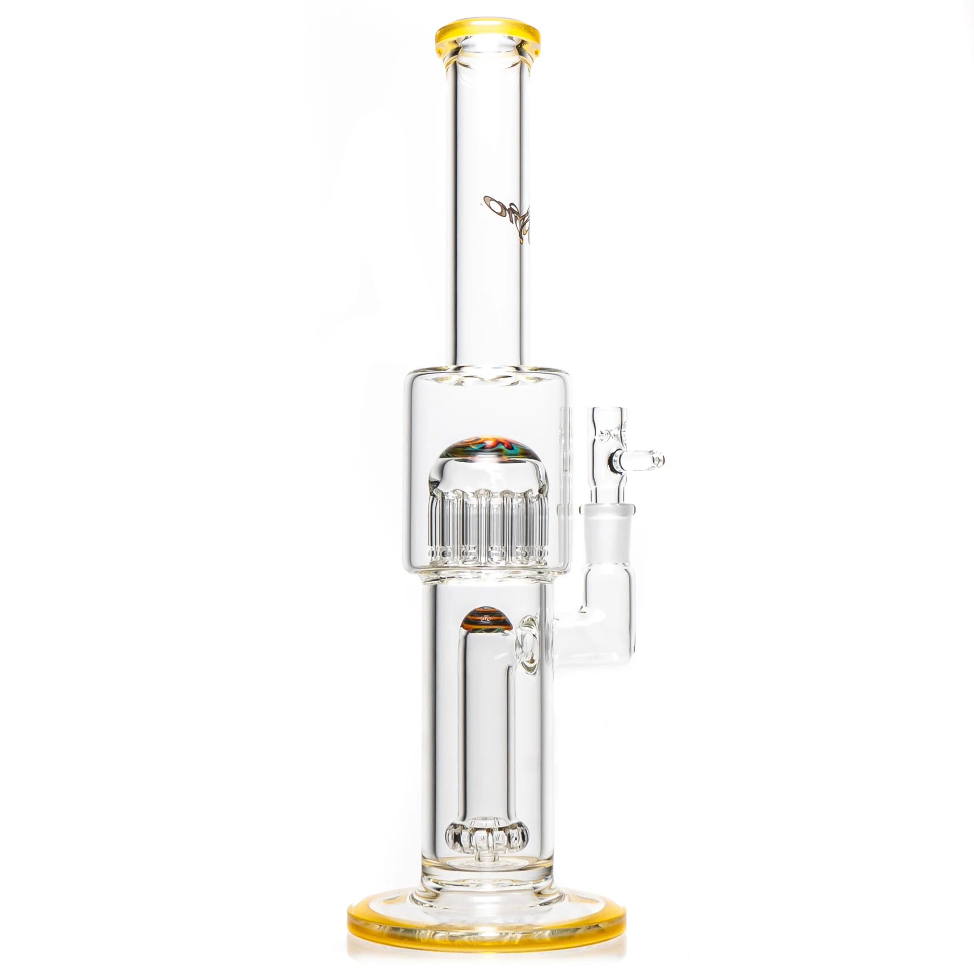 Toro - Mini - Circ/13 - Trans. Orange & White w/ Fire & Earth Reversal - Image 2