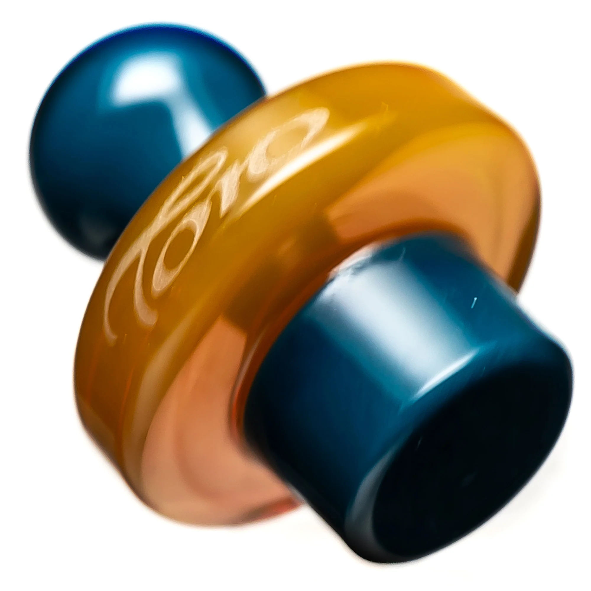 Toro - UFO Cap - Terp Slurper - 20mm - Dark Yellow & Twilight - Image 2