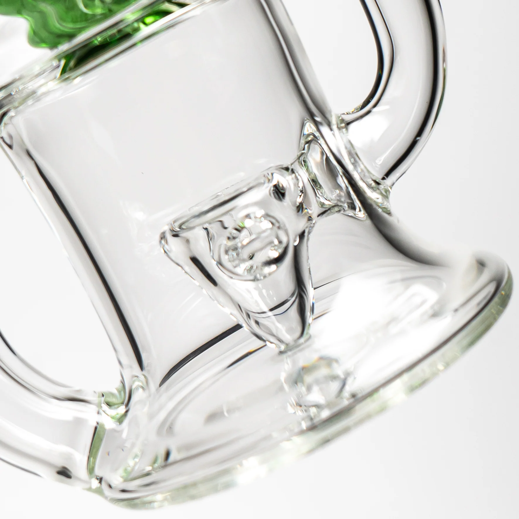 Tube Sock Glass Hustle - Brain Bubbler - Green Stardust Accent - Image 7