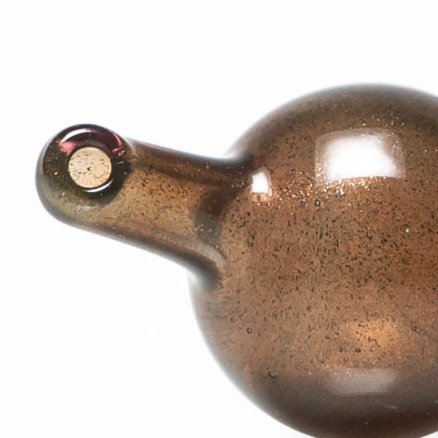 Unity Glassworks - Directional Bubble Cap - Blood Money & Blue Stardust - Image 2