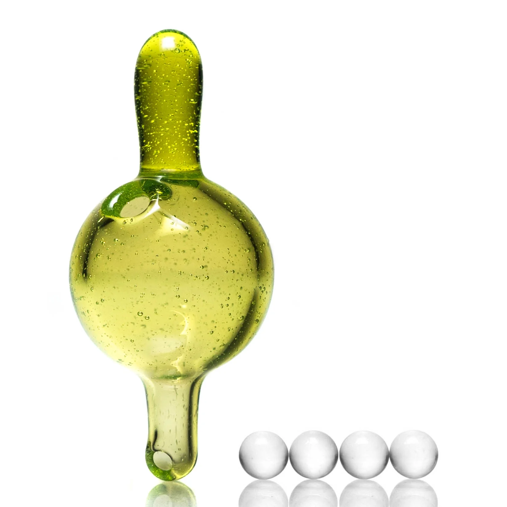 Unity Glassworks - Directional Bubble Cap - CFL Sunset Slyme