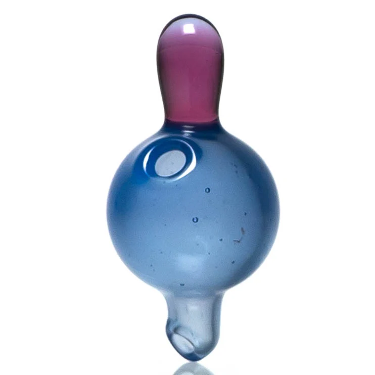 Unity Glassworks - Puffco Peak/ Carta Bubble Cap - Baby Blue Cheese & Stargazer