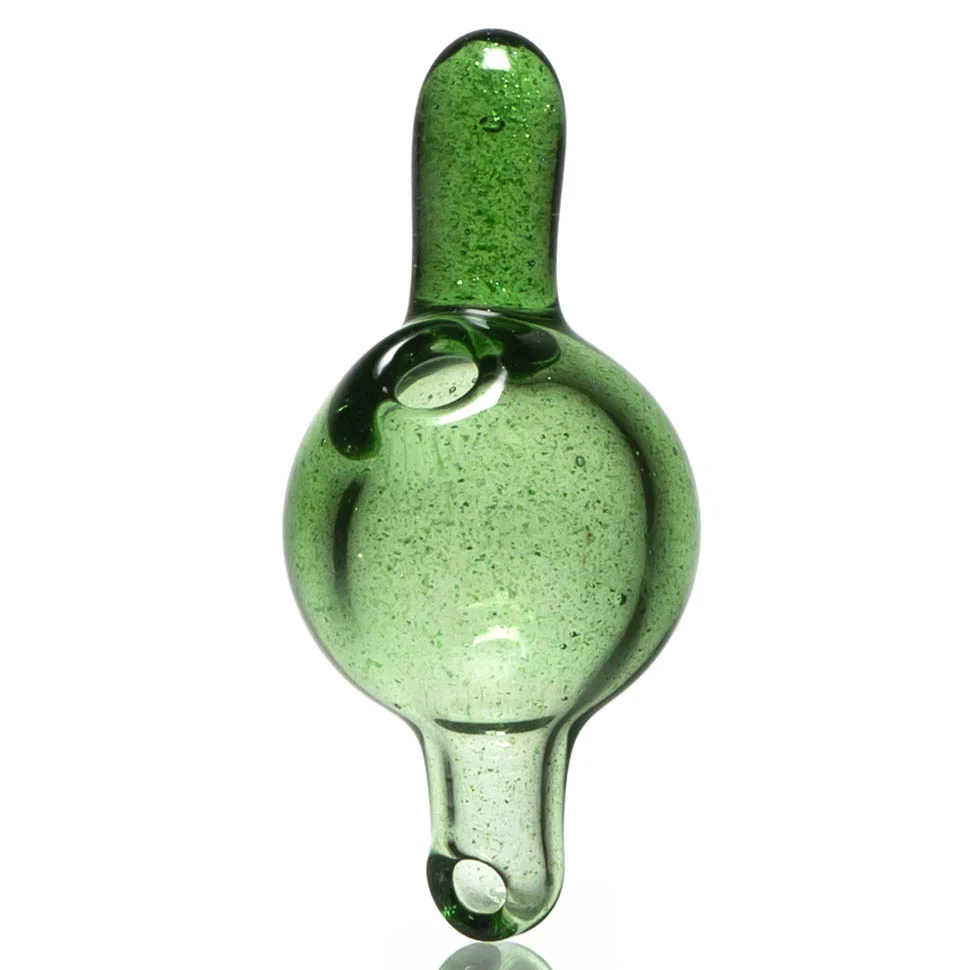 Unity Glassworks - Puffco Peak/ Carta Bubble Cap - Green Stardust