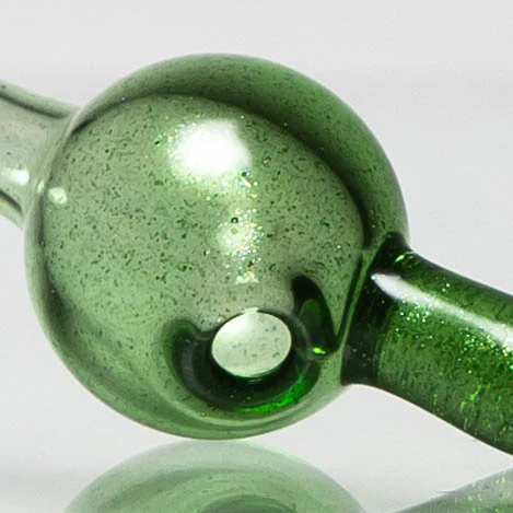 Unity Glassworks - Puffco Peak/ Carta Bubble Cap - Green Stardust - Image 3