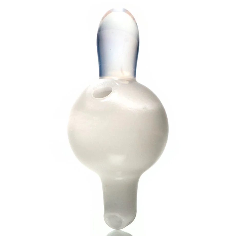 Unity Glassworks - Puffco Peak/ Carta Bubble Cap - UV White Satin & Lucid