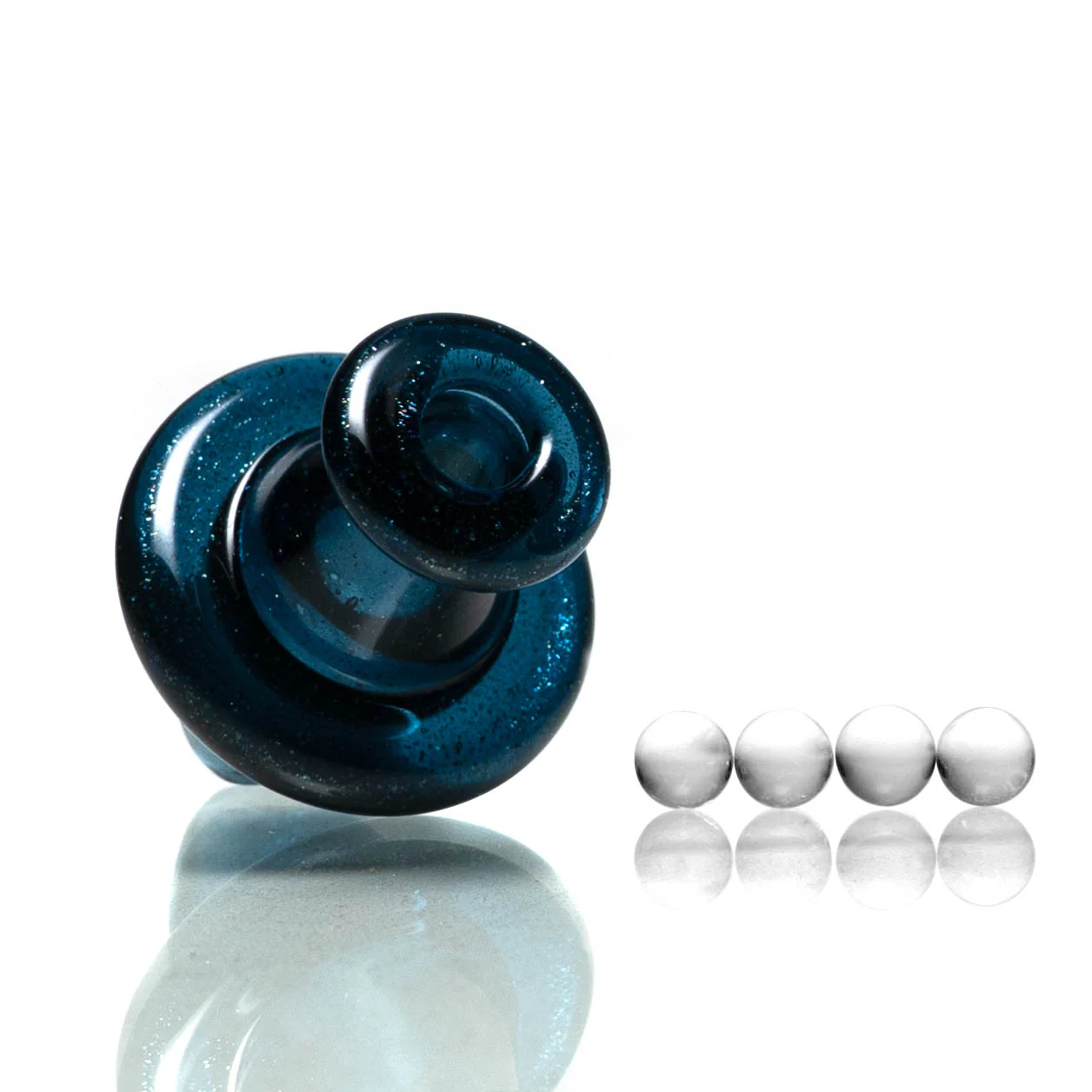 Unity Glassworks - Spinner Cap - Blue Stardust - Image 2