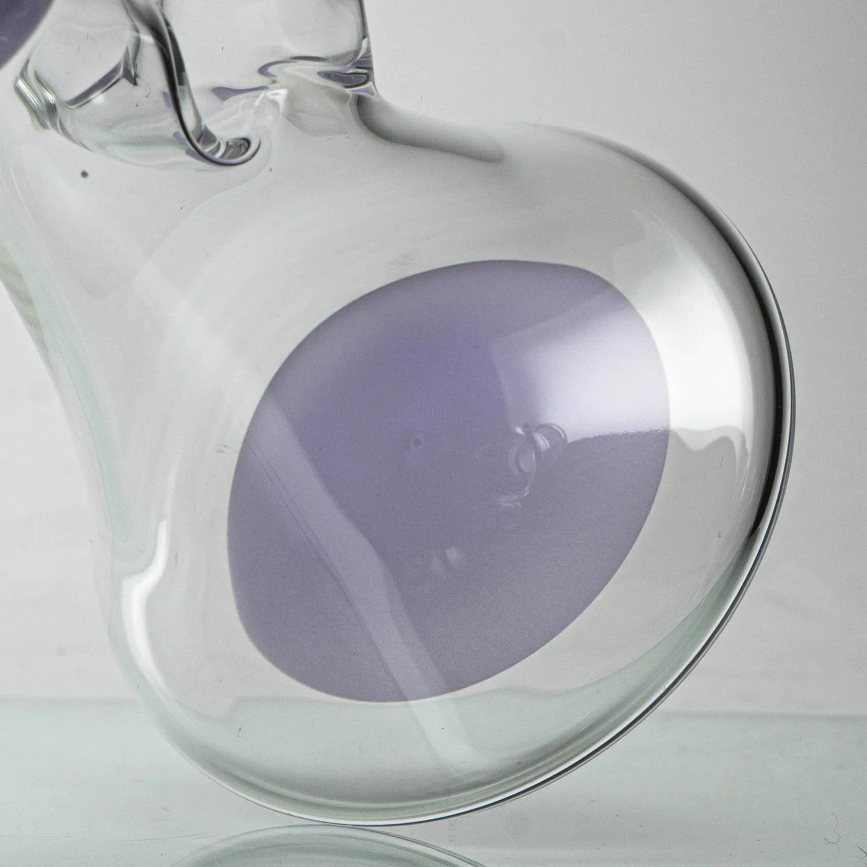 Unity Glassworks - Worked Beaker - Earth Water & Purple Satin - Image 8