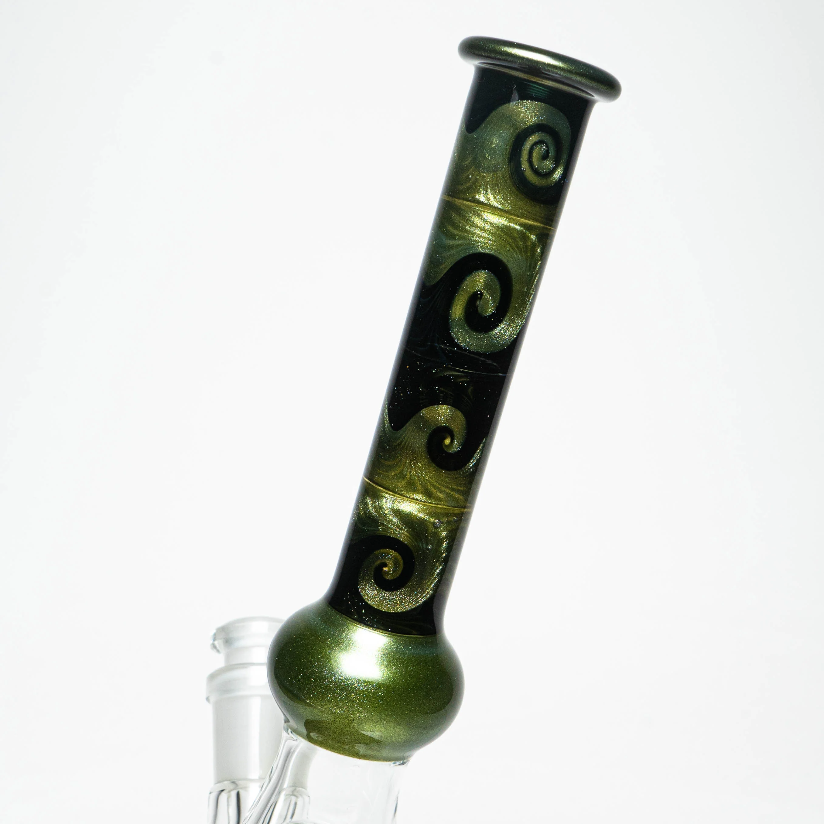 Unity Glassworks - Worked Beaker - Metal Fleck & Galaxy - Image 3