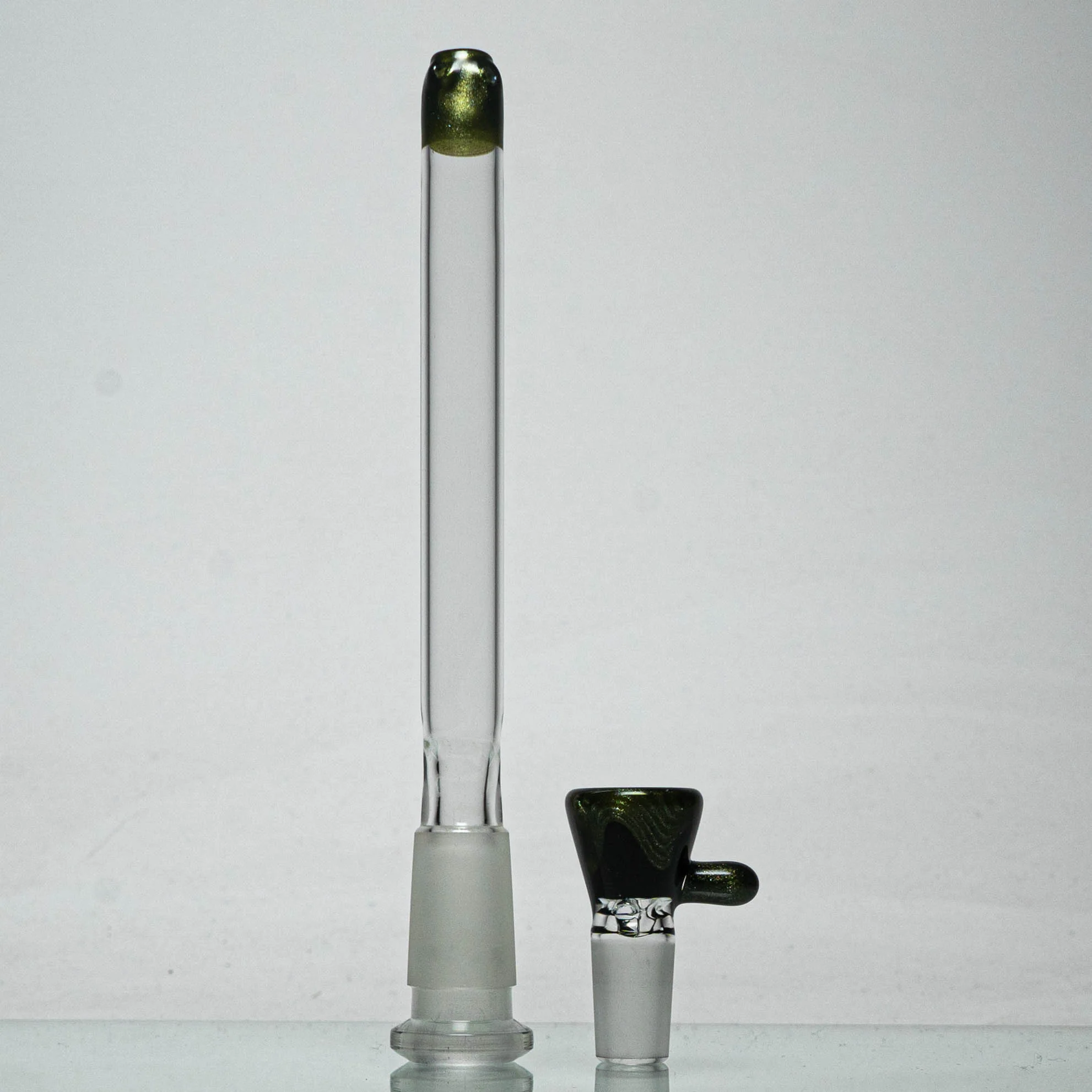 Unity Glassworks - Worked Beaker - Metal Fleck & Galaxy - Image 5