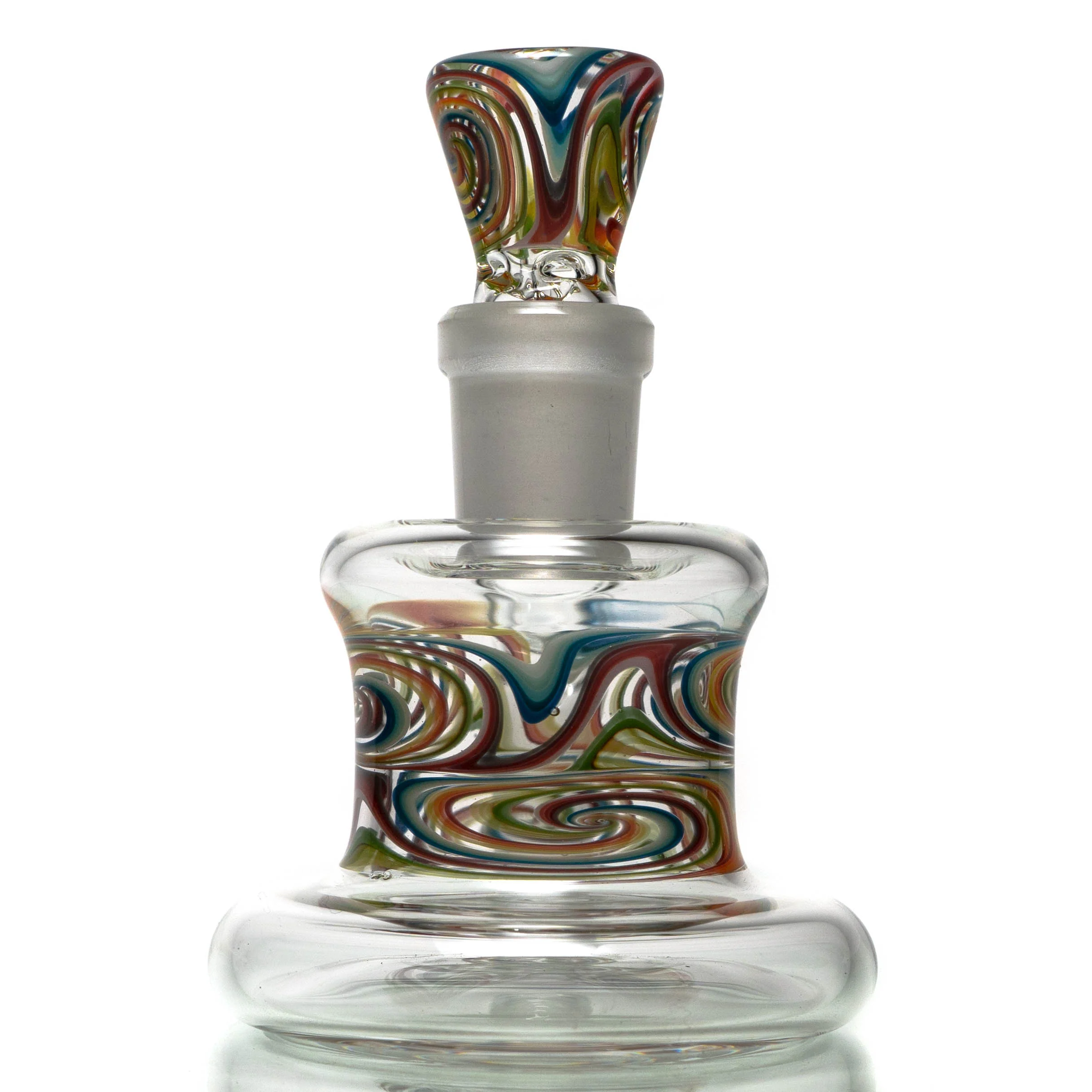Unity Glassworks - Worked Dry Catcher Set - 14mm - Rainbow Sparkle - Image 2