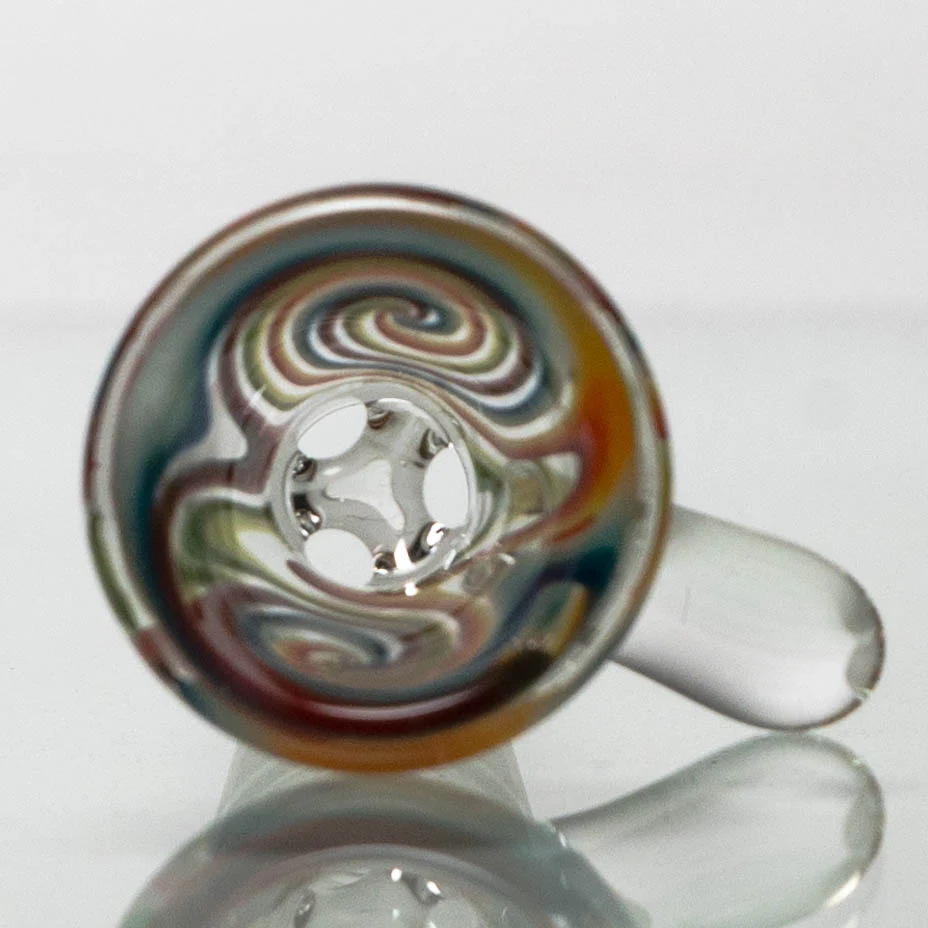 Unity Glassworks - Worked Dry Catcher Set - 14mm - Rainbow Sparkle - Image 5