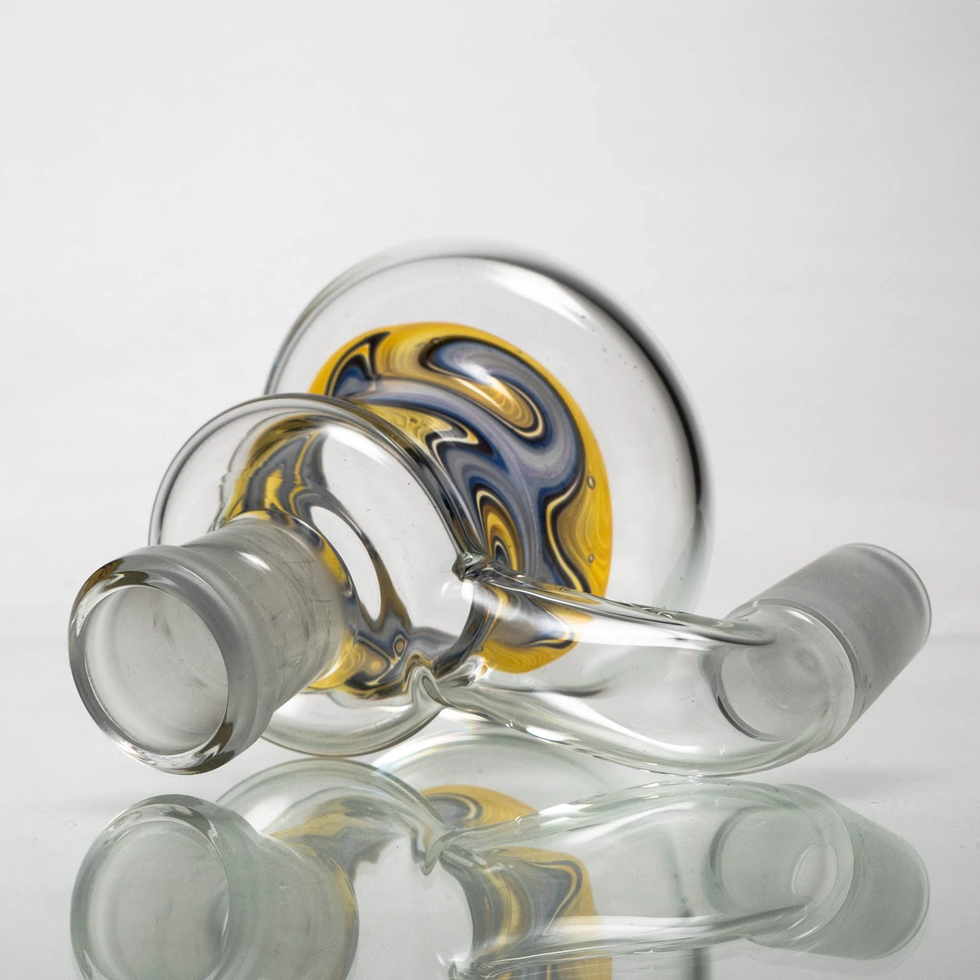Unity Glassworks - Worked Dry Catcher Set - 18mm - Fume Shadow - Image 3