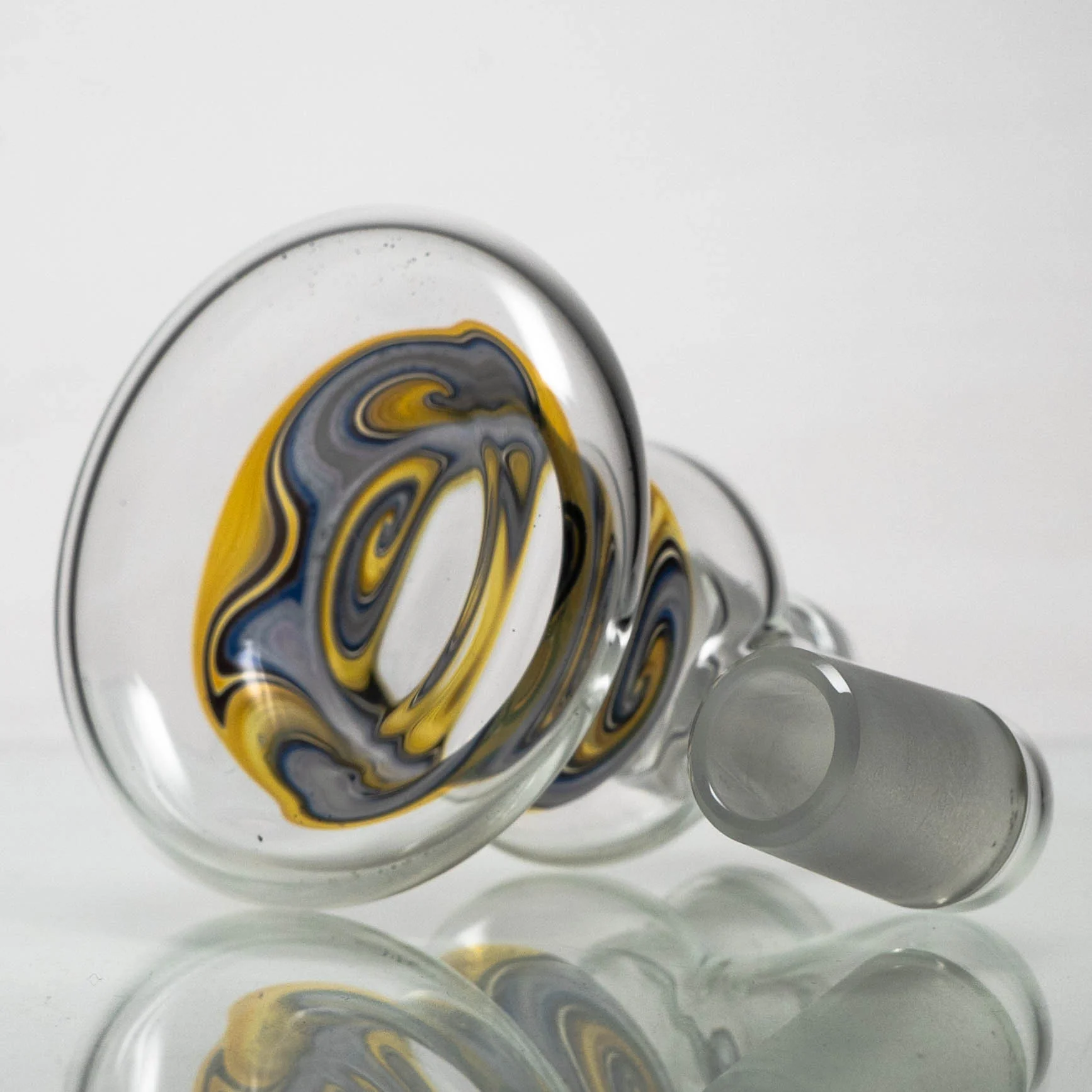 Unity Glassworks - Worked Dry Catcher Set - 18mm - Fume Shadow - Image 4