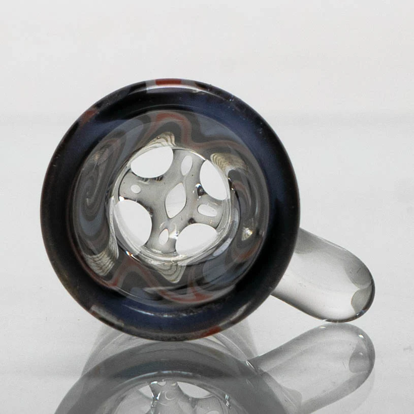 Unity Glassworks - Worked Dry Catcher Set - 18mm - Shadow, Red & White - Image 5