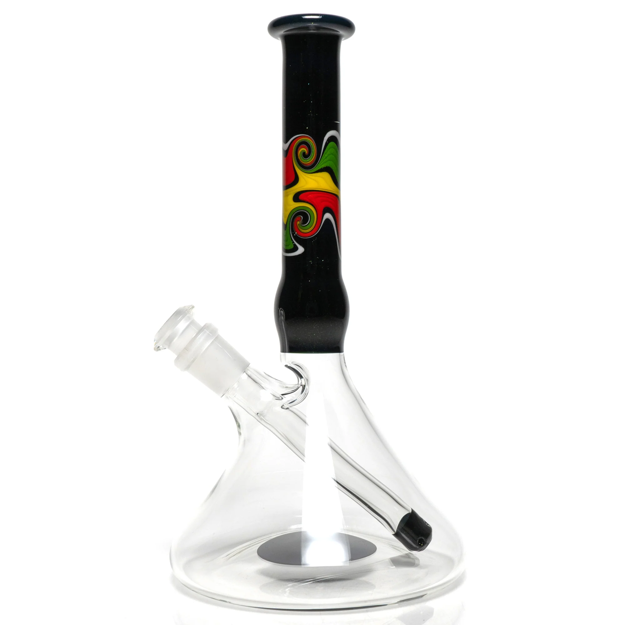 Unity Glassworks - Beaker Tube - Galaxy & Rasta - Image 2