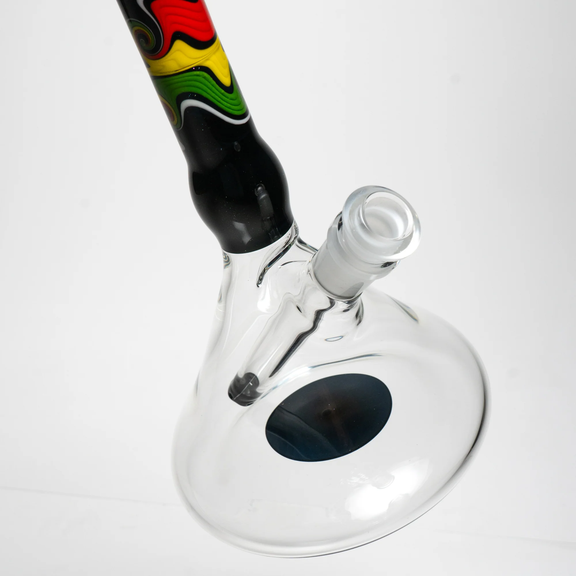 Unity Glassworks - Beaker Tube - Galaxy & Rasta - Image 4