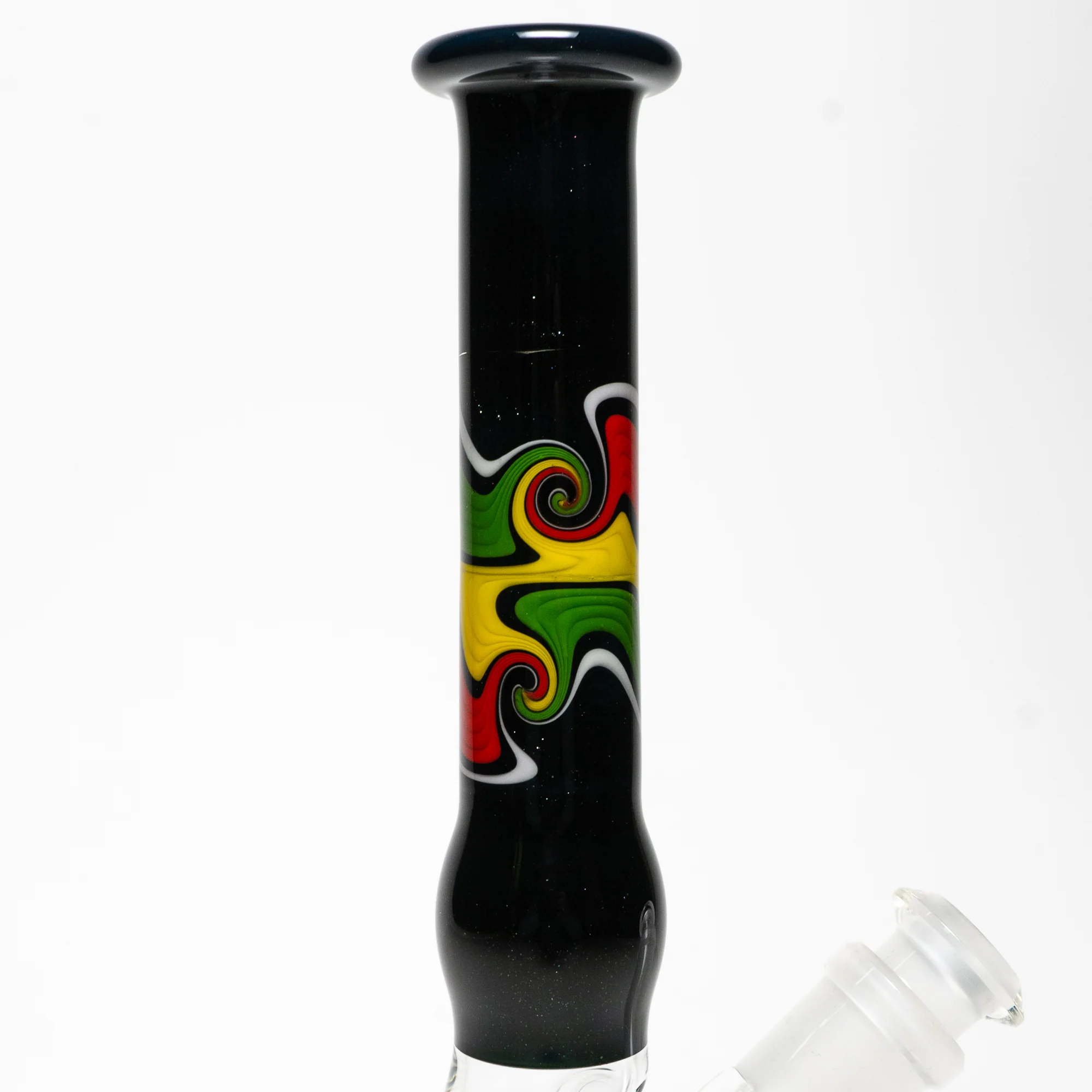 Unity Glassworks - Beaker Tube - Galaxy & Rasta - Image 6